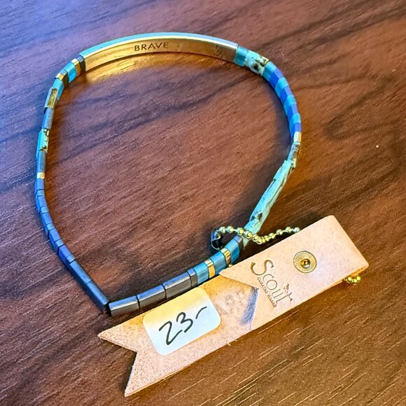 Boho Jewelry Lot of 90s Vintage + Modern Necklaces, Bracelets, Earrings, Ring - Picture 5 of 7